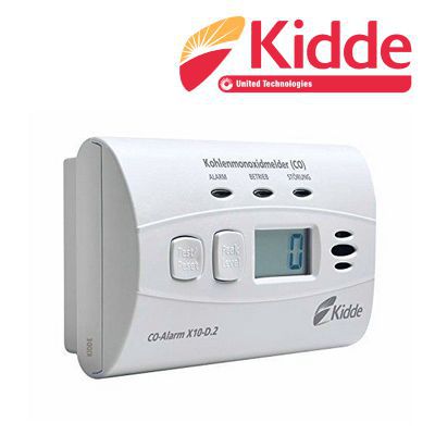 2x Kohlenmonoxid Melder Detektor Alarm Gasmelder CO-Melder Gas-Warner EAXUS® 