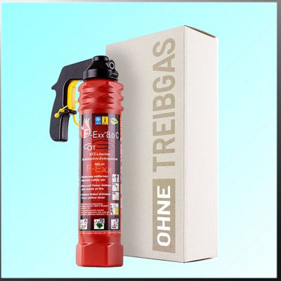 F-Exx 8.0 C Auto-Feuerlöscher mit Frostschutz